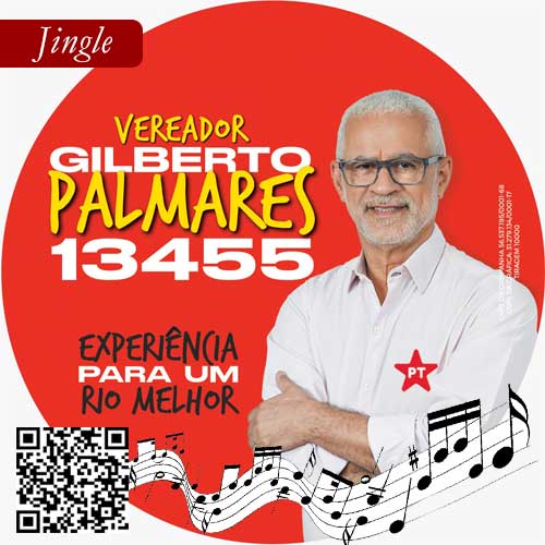 Jingle de campanha 13455 Gilberto Palmares